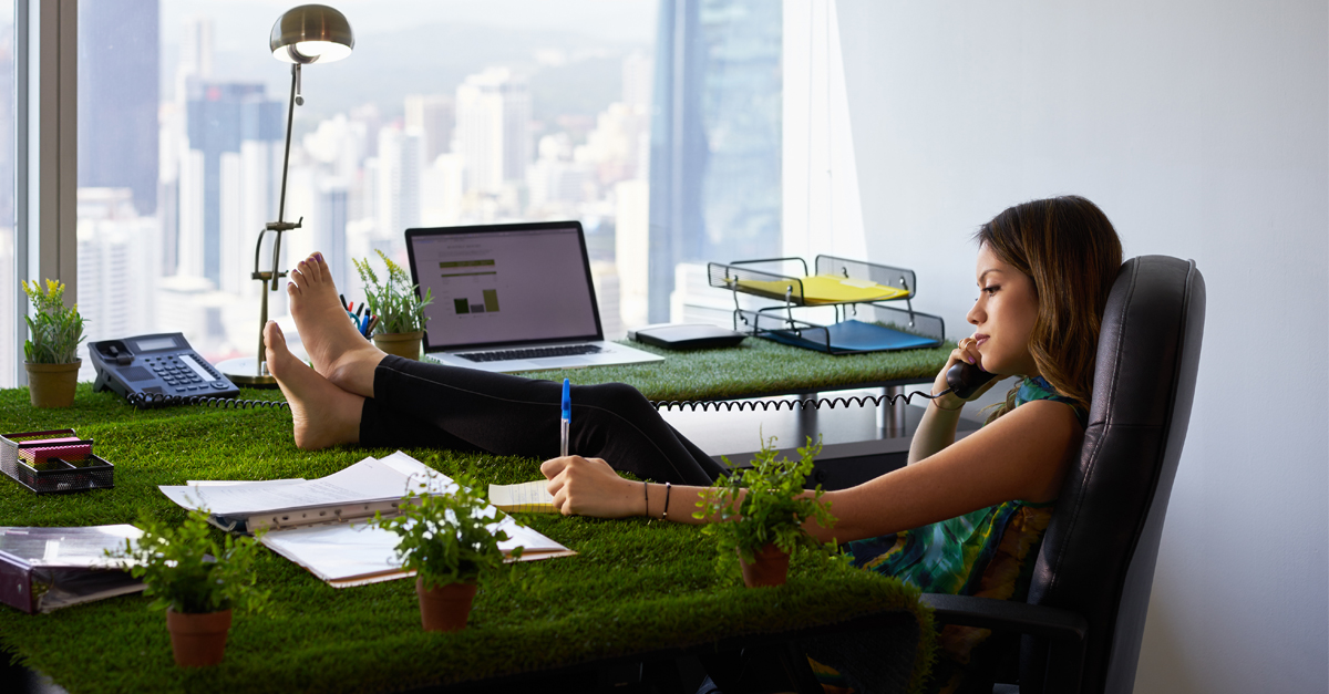 Grafik für -6 Tipps für Umweltschutz im Büro