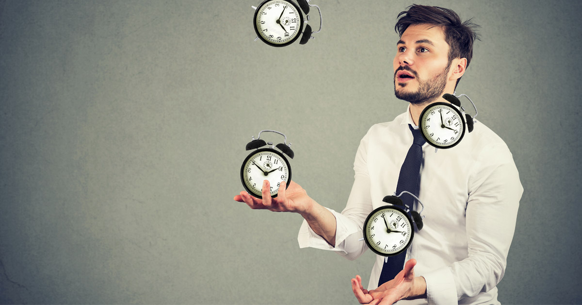 Grafik für -Wie teile ich mir meine Zeit am besten ein?