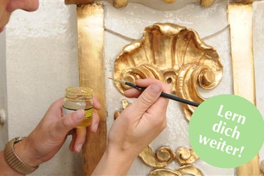 Zu Blogartikel 'Lern‘ dich weiter: Vergolderin werden' wechseln